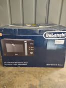 Delonghi 23L Solo Microwave. RRP £100 - Grade U