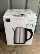 John Lewis 1.7L Coated Stainless Steel Kettle. RRP £45 - Grade U