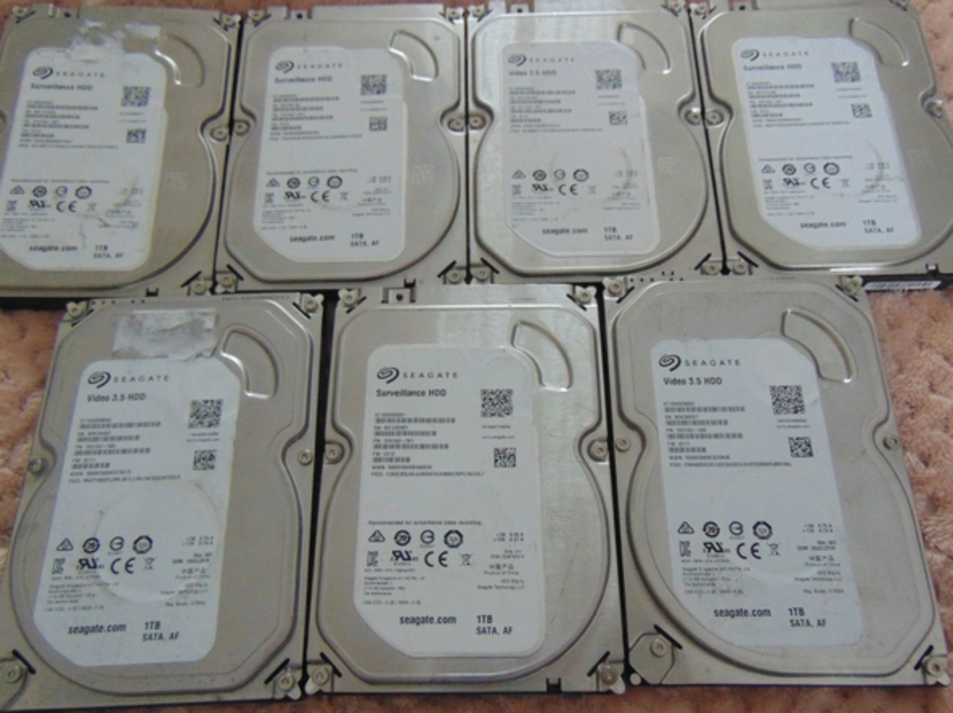 Area K4. Here We Have 7 x 1Tb Hard Drives