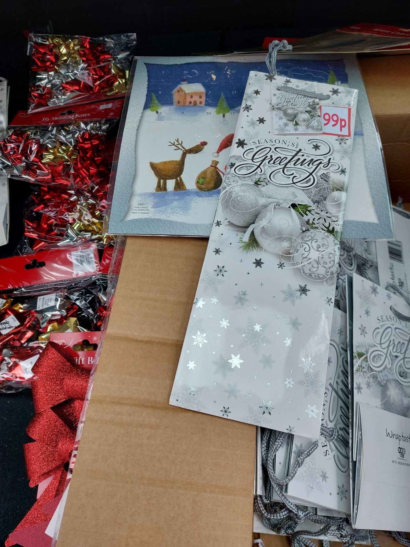Christmas Packs Inc Bows, Bags, Advent Calendars Etc - Image 3 of 5