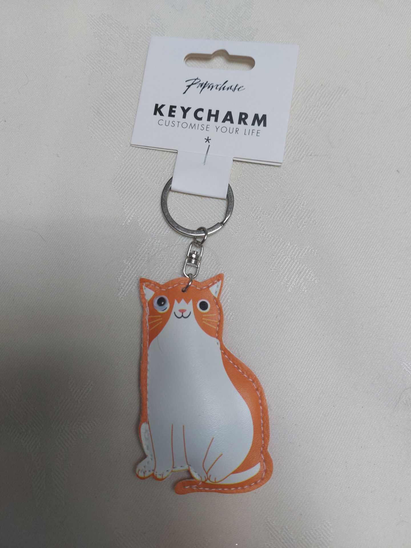 Novelty Cat Keyrings. Box of 20. Paperchase - Image 4 of 5