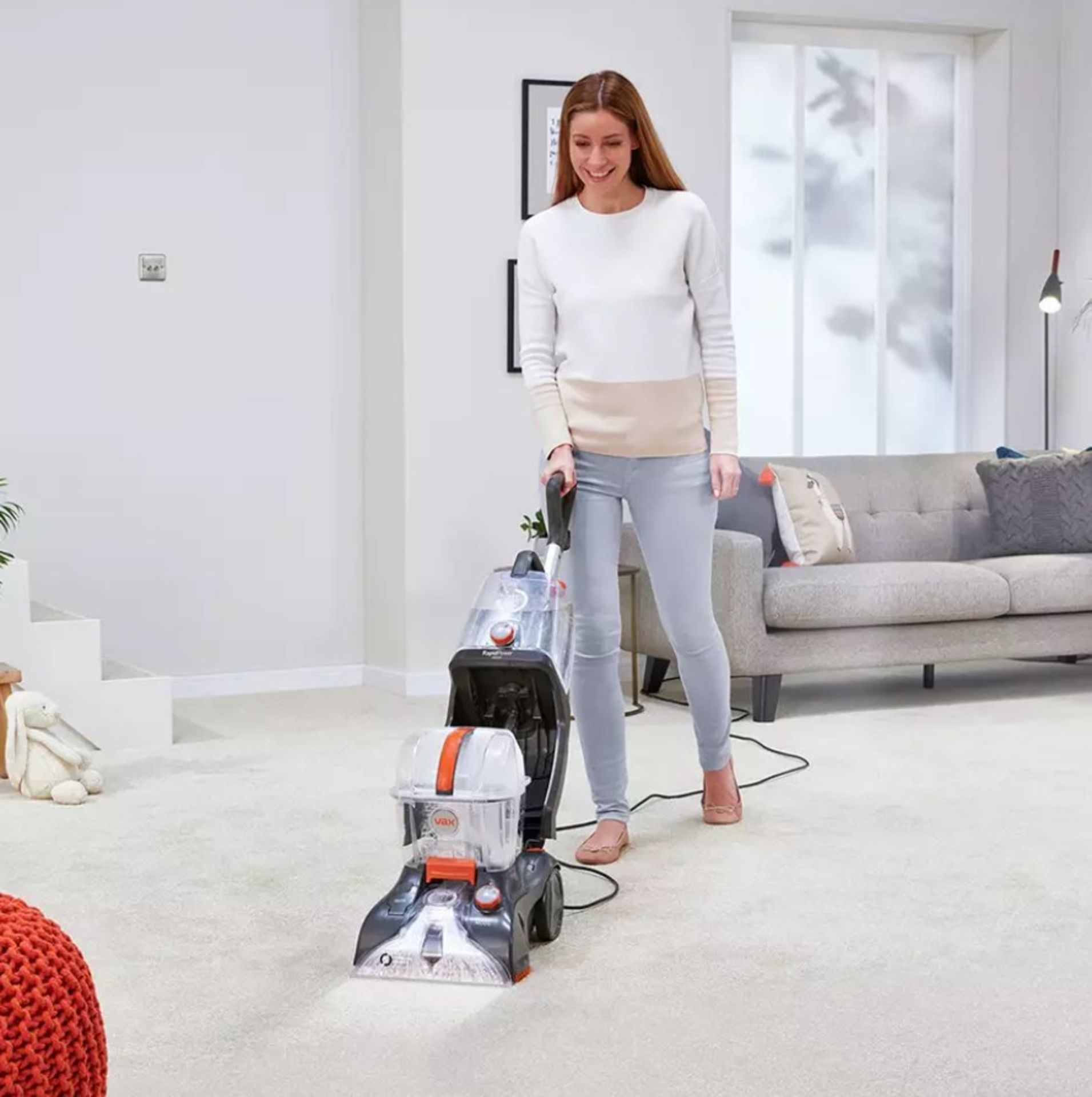 (41/2F) RRP £160. Vax Rapid Power Revive Carpet Washer (CWGRV011). Suitable For Carpets And Uphol... - Image 2 of 6