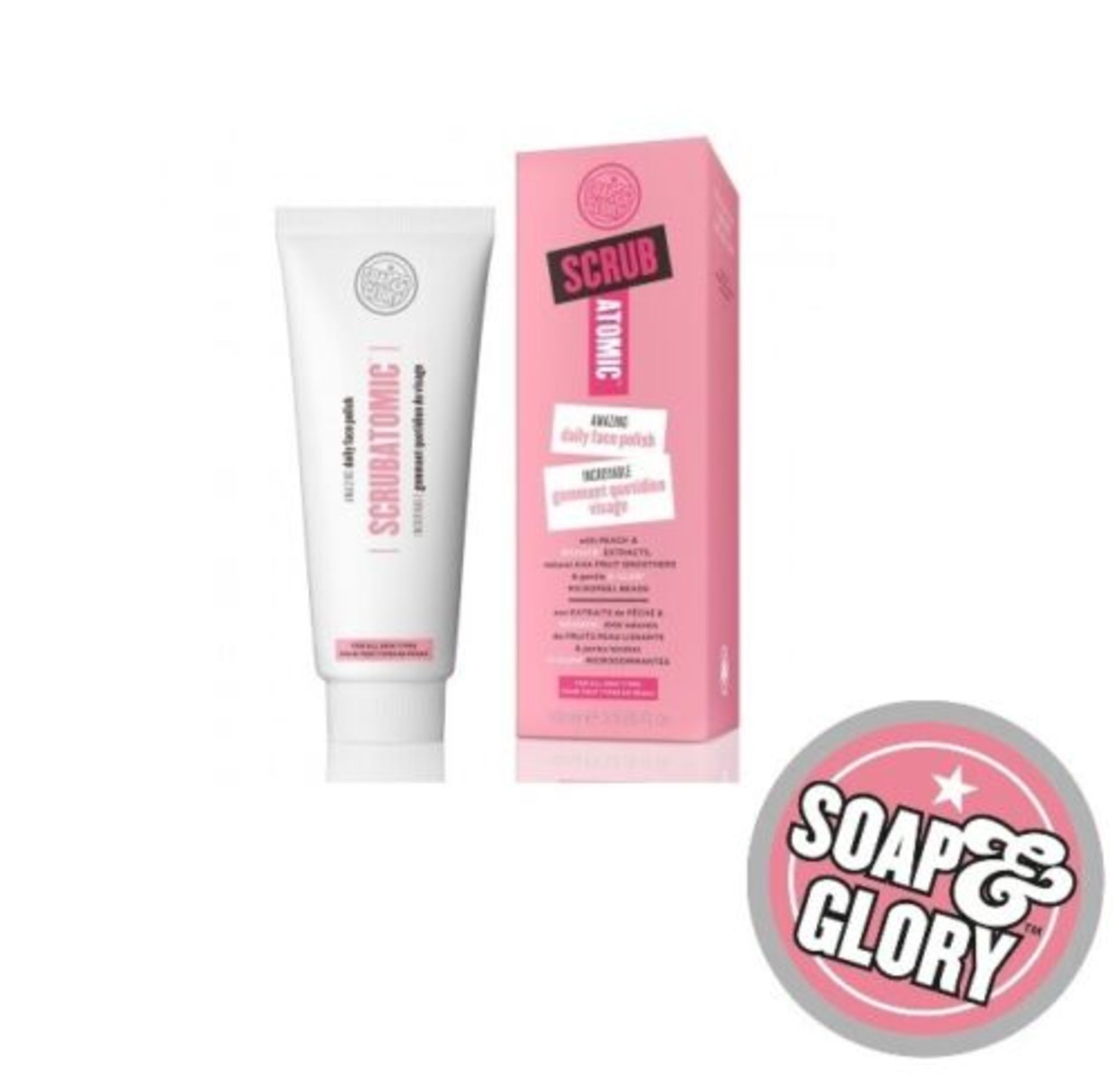 10 x Soap & Glory Atomic Face Scrubs Job Lot Skincare