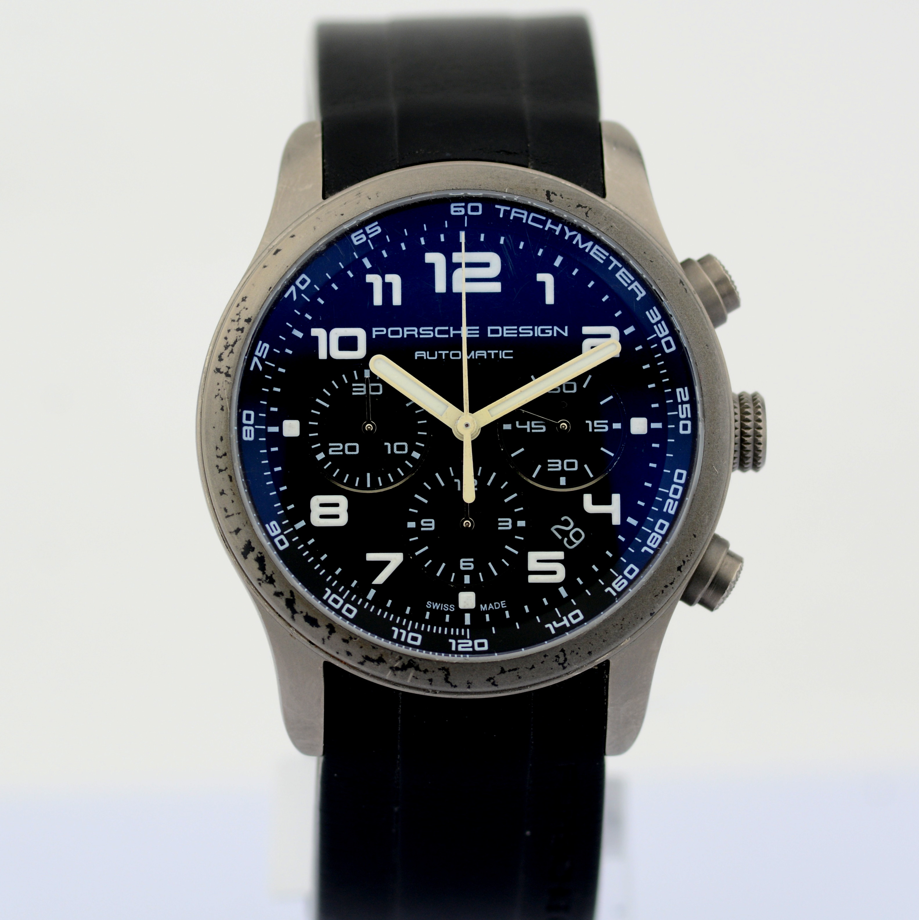 Title: Porsche Design / Dashboard chronograph - Gentlmen's Titanium Wrist WatchDescription: - Bild 4 aus 7