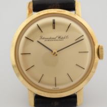 Title: IWC / Schaffhausen 18K - Lady's Yellow gold Wrist WatchDescription: Brand : IWC Model :