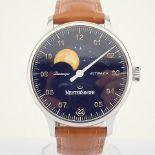 Title: Meistersinger / Lunascope Blue Automatic GOLD MOON October 21, 2021 Guarantee - Gentlmen's