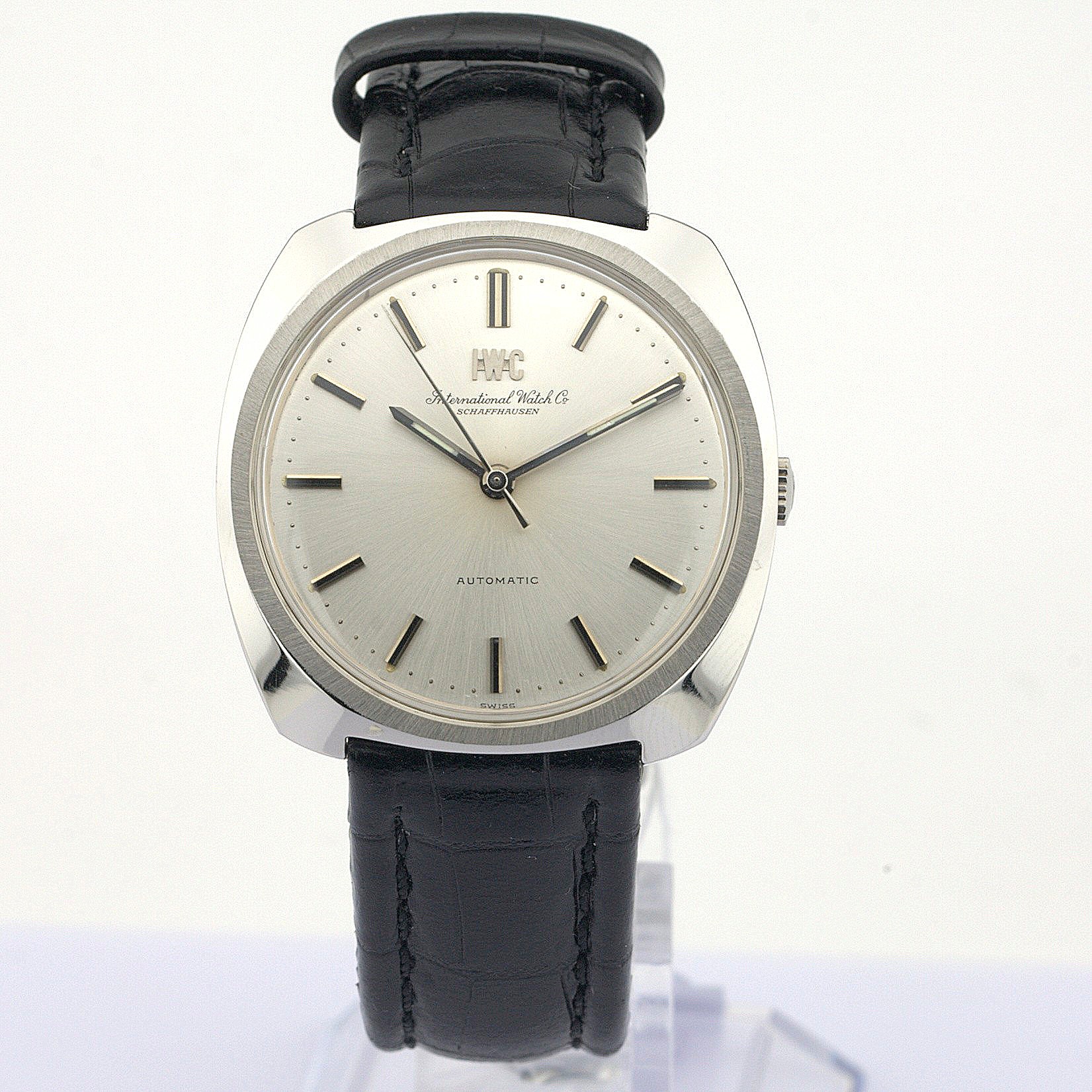 Title: IWC / Pellaton (Rare) 1970s Caliber C854 - Gentlmen's Steel Wrist WatchDescription: Brand : - Bild 8 aus 15