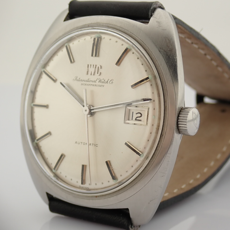 Title: IWC / 1975 Automatic - Gentlmen's Steel Wrist WatchDescription: Brand : IWC Model : 1975 - Bild 3 aus 10
