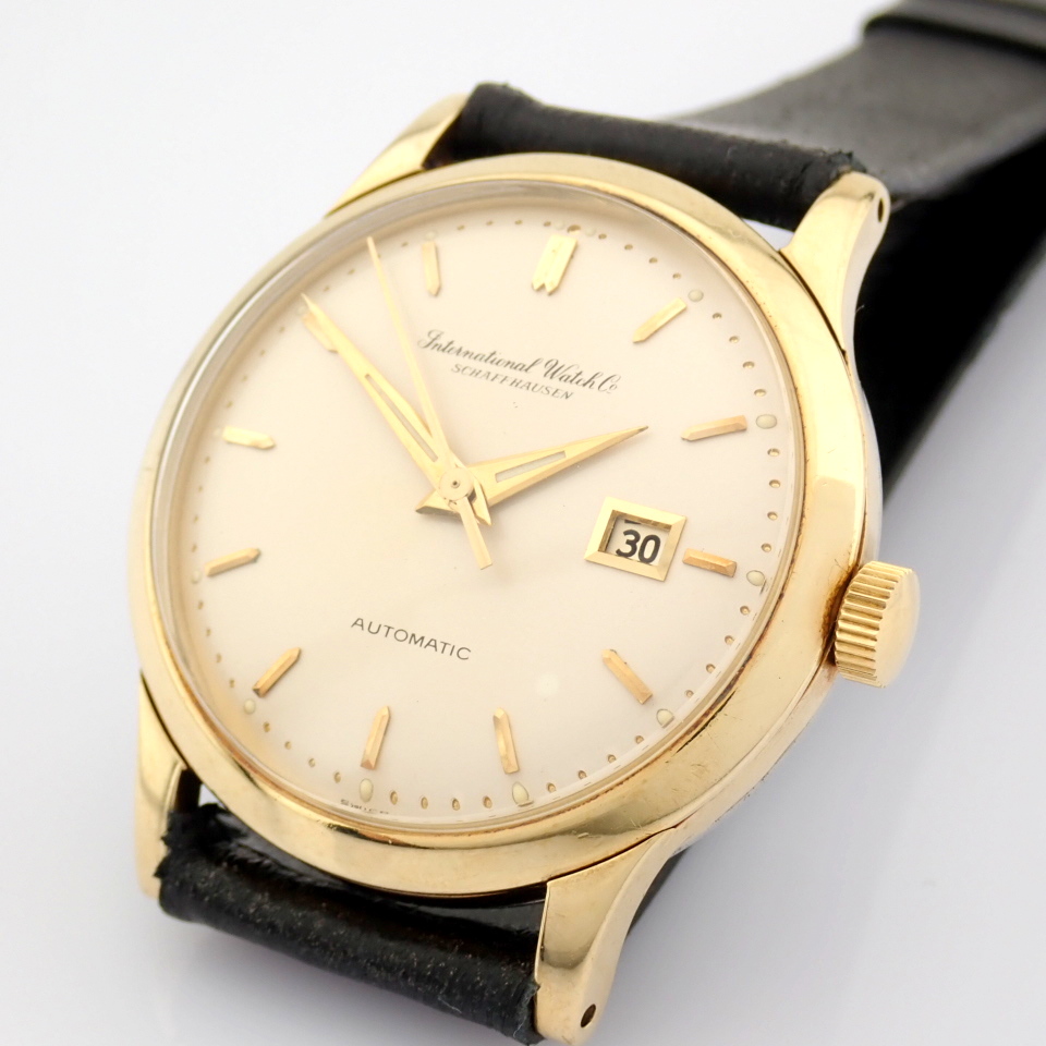 Title: IWC / CALIBER C 8531 / 14K Gold & Steel / 1962 - Gentlmen's Yellow gold Wrist - Bild 3 aus 12