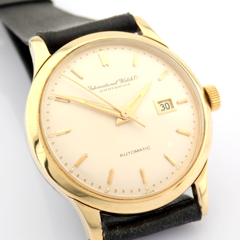 Title: IWC / CALIBER C 8531 / 14K Gold & Steel / 1962 - Gentlmen's Yellow gold Wrist - Bild 2 aus 12