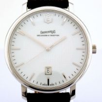 Title: Eberhard & Co. / Alien Mecanisme & Tradition - Gentlmen's Steel Wrist WatchDescription: Brand