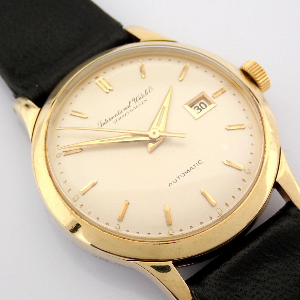 Title: IWC / CALIBER C 8531 / 14K Gold & Steel / 1962 - Gentlmen's Yellow gold Wrist - Bild 11 aus 12