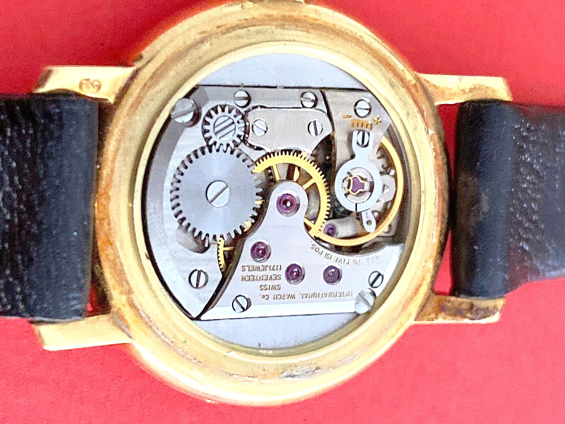 Title: IWC / Schaffhausen 18K - Lady's Yellow gold Wrist WatchDescription: Brand : IWC Model : - Bild 12 aus 12