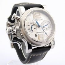 Title: Graham / Chronofighter RAC - Gentlmen's Steel Wrist WatchDescription: Brand : Graham