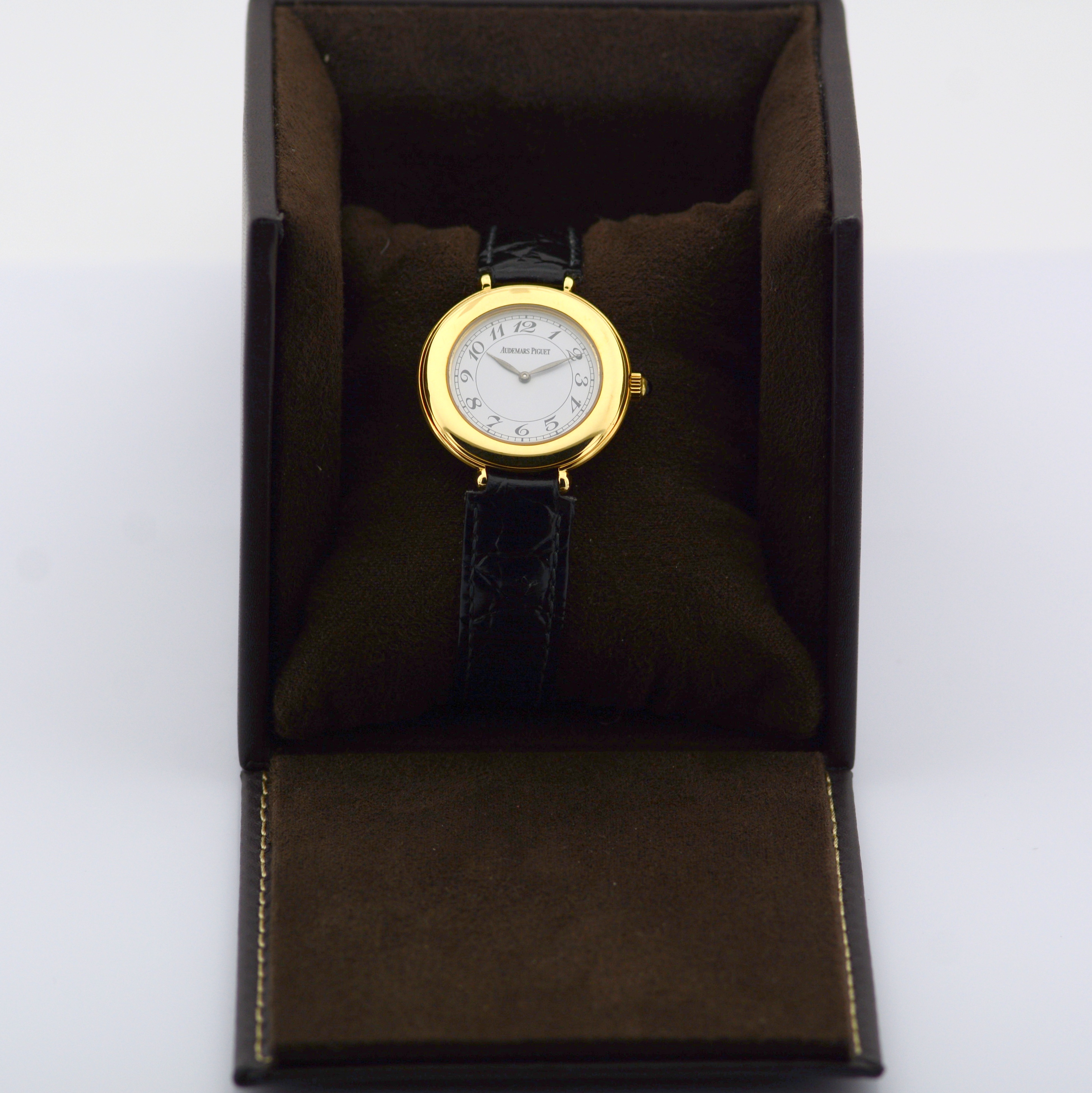 Title: Audemars Piguet / Roy Stonea 18K Yellow Gold - Lady's Yellow gold Wrist WatchDescription: - Bild 4 aus 14