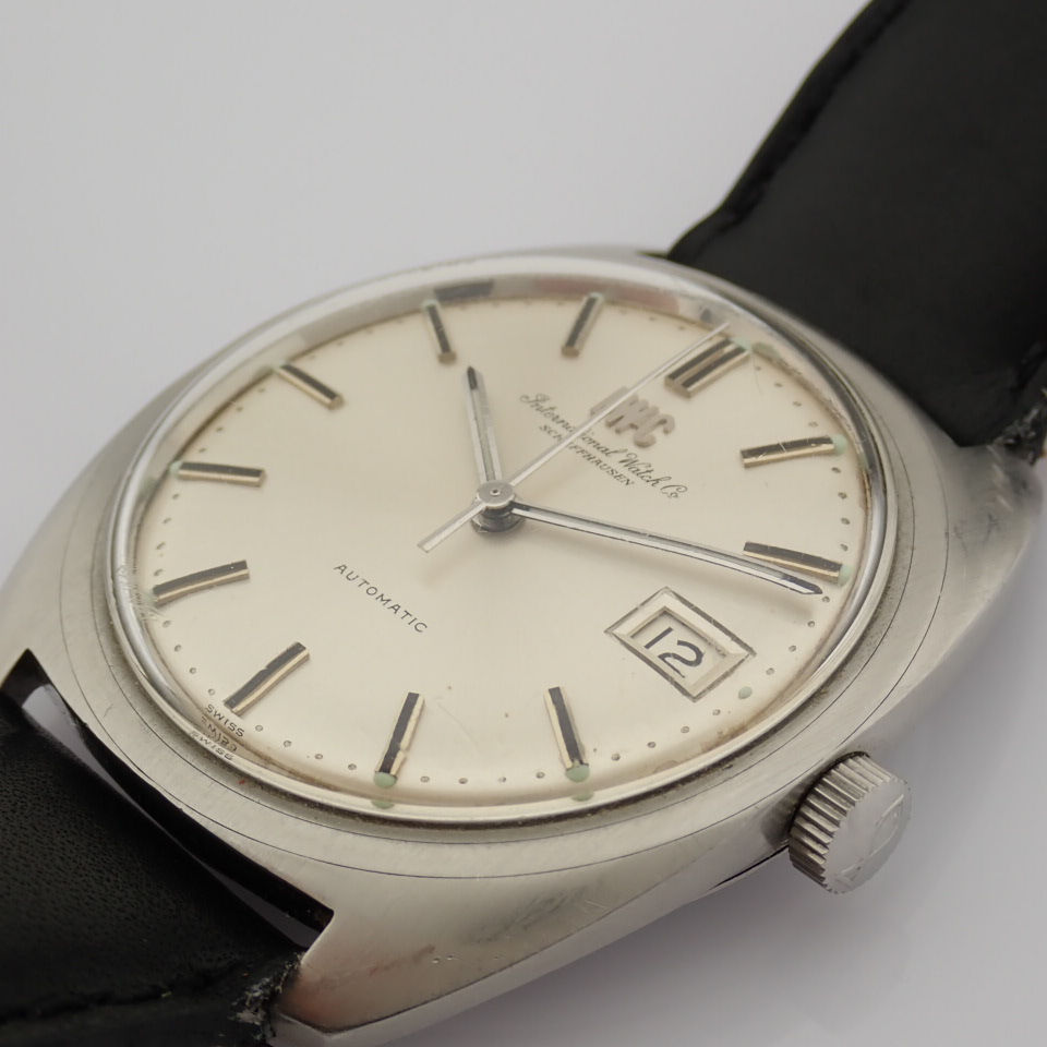 Title: IWC / 1975 Automatic - Gentlmen's Steel Wrist WatchDescription: Brand : IWC Model : 1975 - Bild 7 aus 10