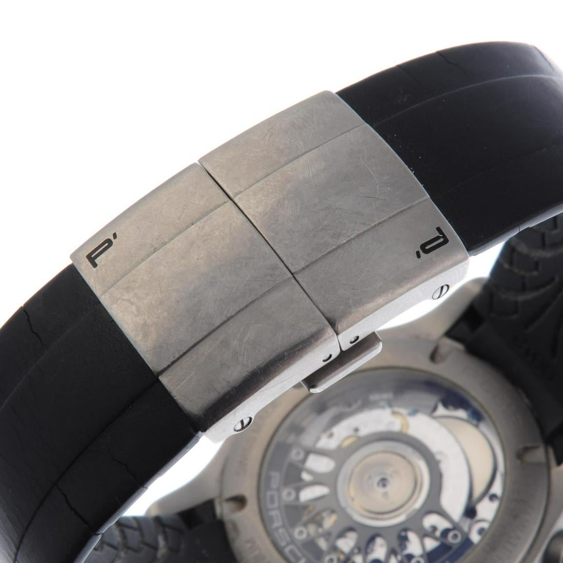 Title: Porsche Design / Dashboard chronograph - Gentlmen's Titanium Wrist WatchDescription: - Bild 2 aus 7