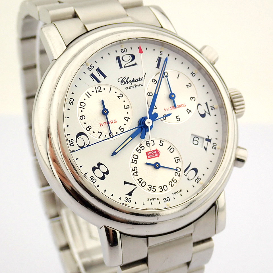 Title: Chopard / 1000 Mille Miglia Chronograph - Gentlmen's Steel Wrist WatchDescription: Brand :
