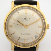 Title: Zenith / 2600 - Gentlmen's Gold/Steel Wrist WatchDescription: Brand : Zenith Model : 2600