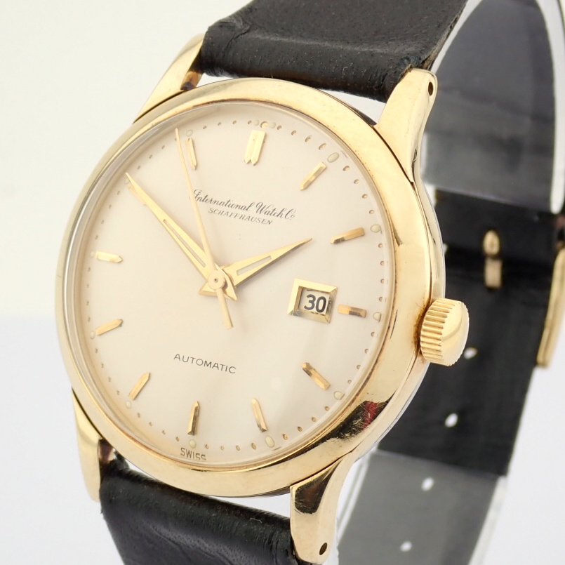 Title: IWC / CALIBER C 8531 / 14K Gold & Steel / 1962 - Gentlmen's Yellow gold Wrist - Bild 5 aus 12