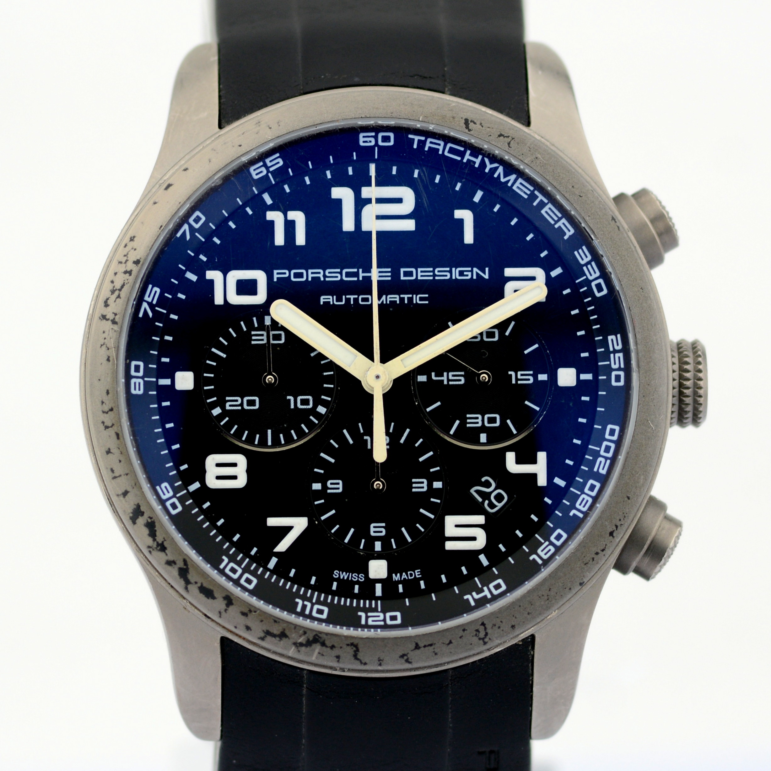 Title: Porsche Design / Dashboard chronograph - Gentlmen's Titanium Wrist WatchDescription: - Bild 5 aus 7