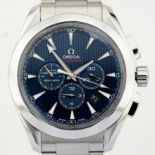 Title: Omega / Seamaster Aqua Terra 44mm Chronograph London Olympics - Steel / Gentlmen'