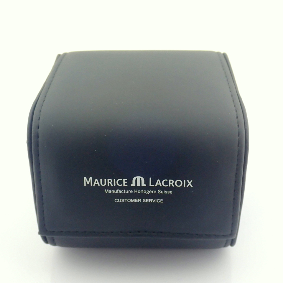 Title: Maurice Lacroix / Master Pieces MP7028 18K Gold Bezel - Gentlmen's Steel Wrist - Bild 9 aus 9