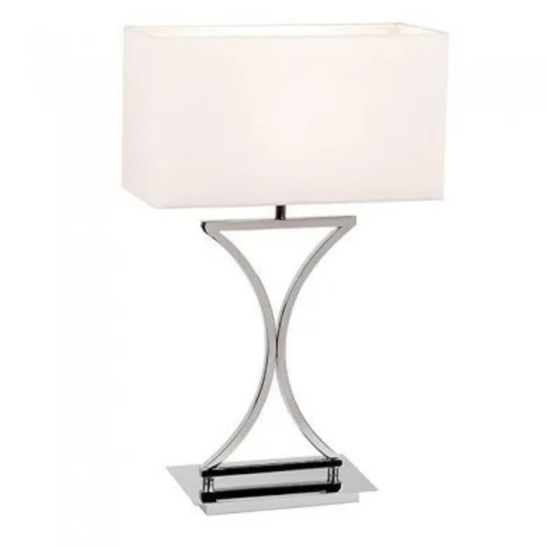 Brand New Endon Lighting Chrome Table Lamp or Bedside Lamp RRP £79.99