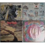 4 x Vinyl Records - Quintessence - Deep Purple - John Lennon - Heller. (refPS).