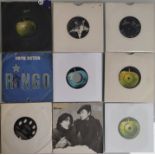 9 x Vinyl Records - Wings - Ringo Starr - John Lennon Etc. (refS).