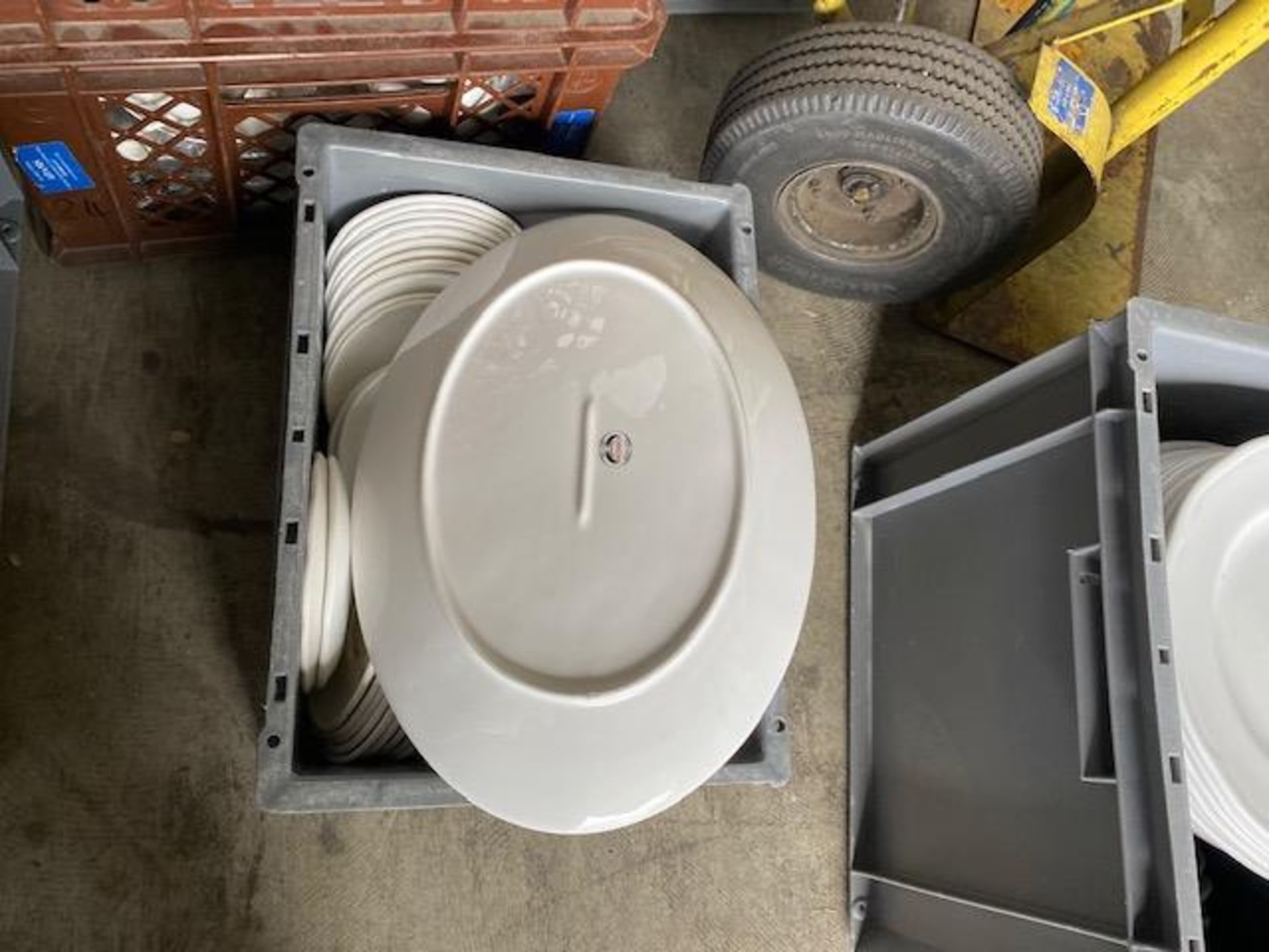 Lot 32. Assorted White China