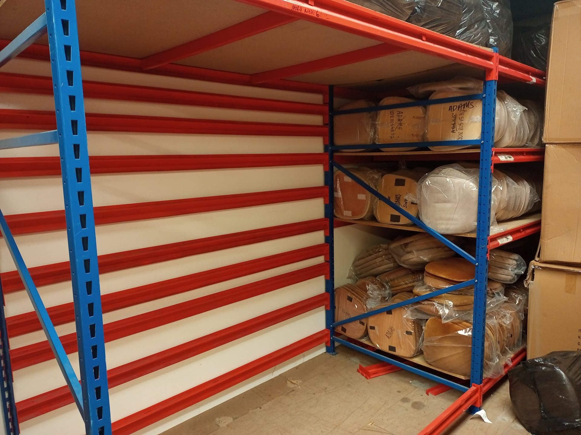 Lot 41 Metal Warehouse Shelving