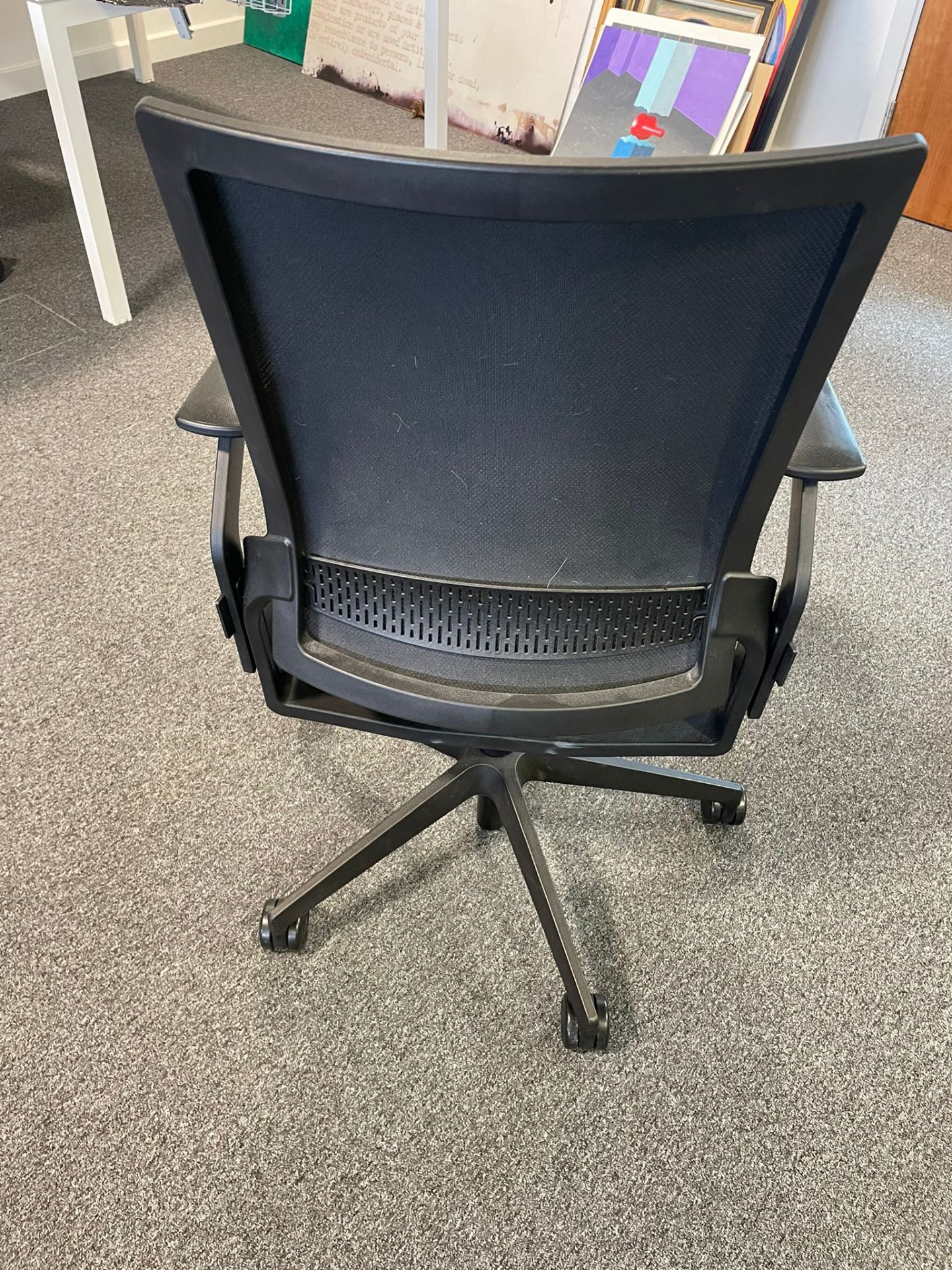 1 x Adjustable Swivel Chair - Image 2 of 2