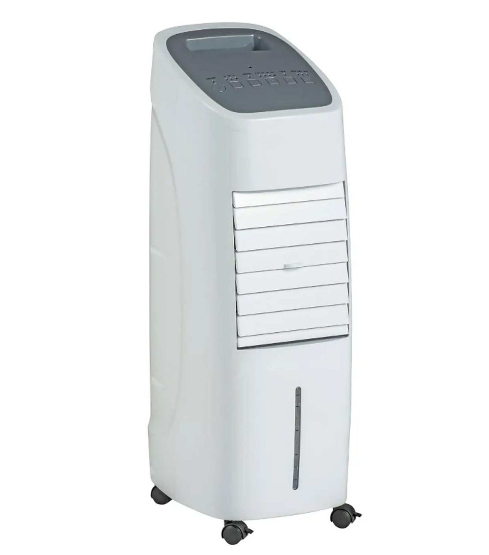 (58/Mez.1D) RRP £115. Stylec 9 Litre Evaporative Air Cooler. (H74x W23.5x D29cm).