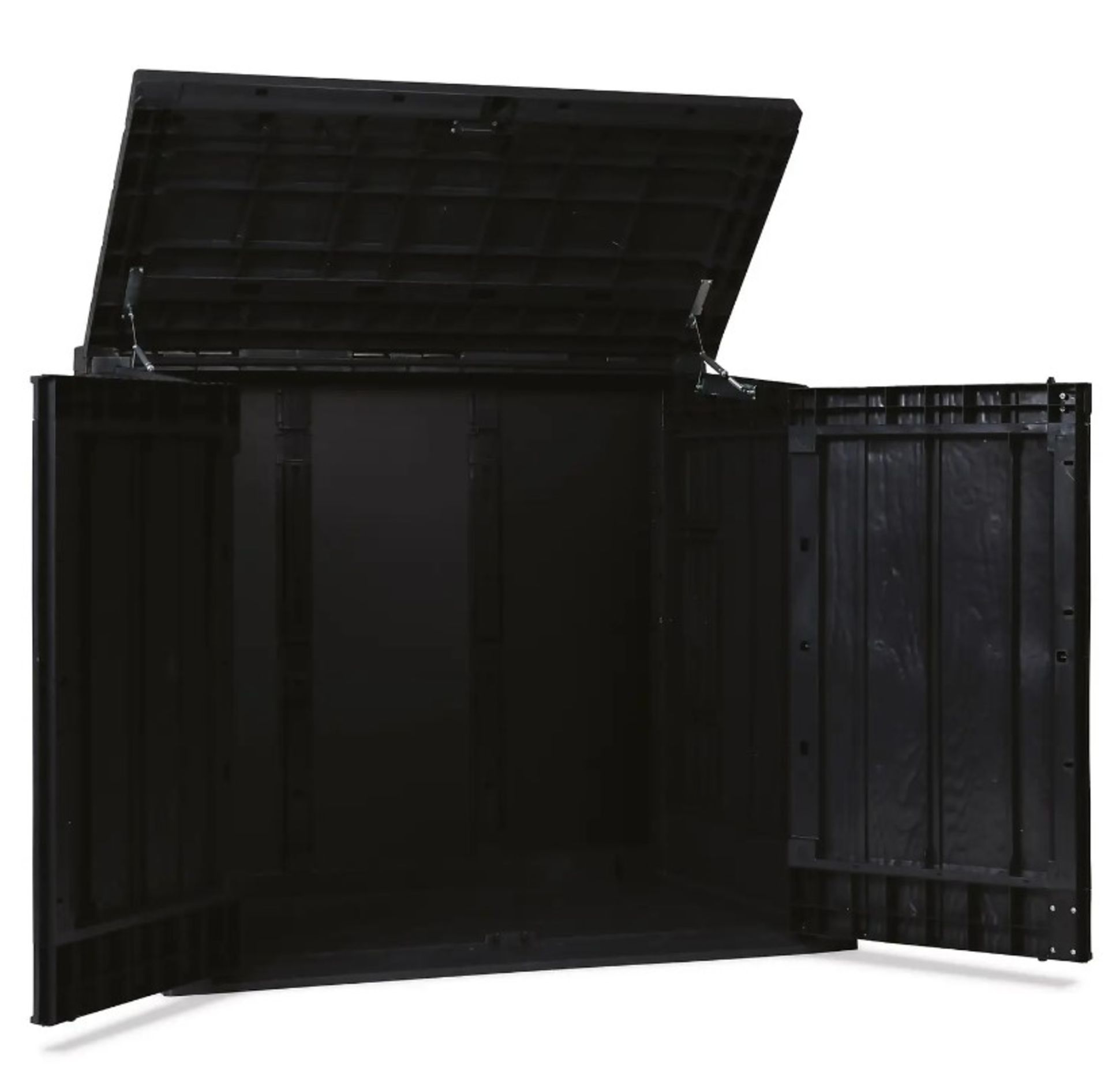 (51/Mez/P) RRP £165. Toomax Stora Way Plus XL 1270L Garden Storage Box Anthracite. (W145x D85x H1... - Image 2 of 11