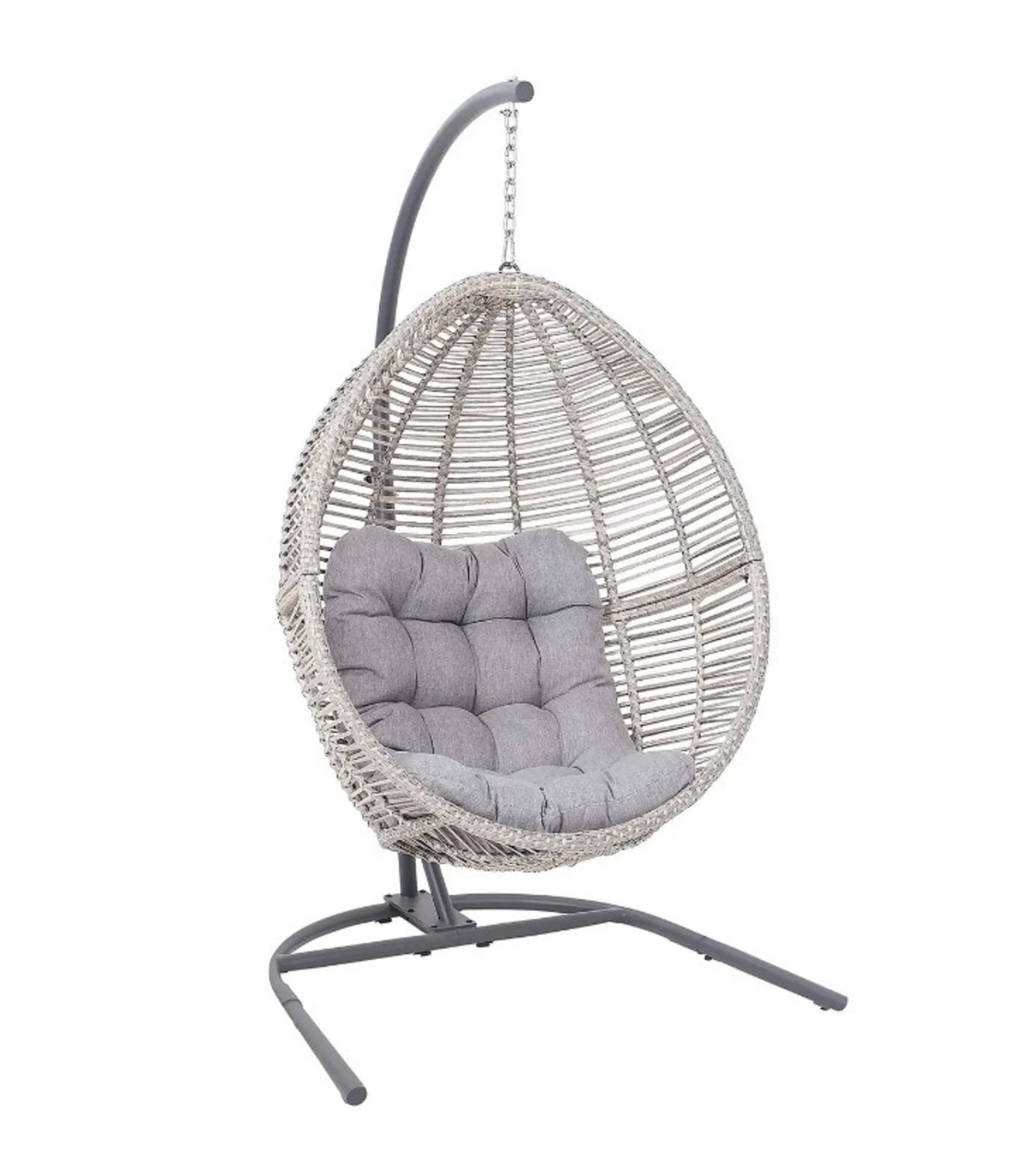 (15/Mez/P) RRP £360. Hartington Florence Hanging Egg Chair. (H198x W116x D118cm). Please Note The... - Image 2 of 10