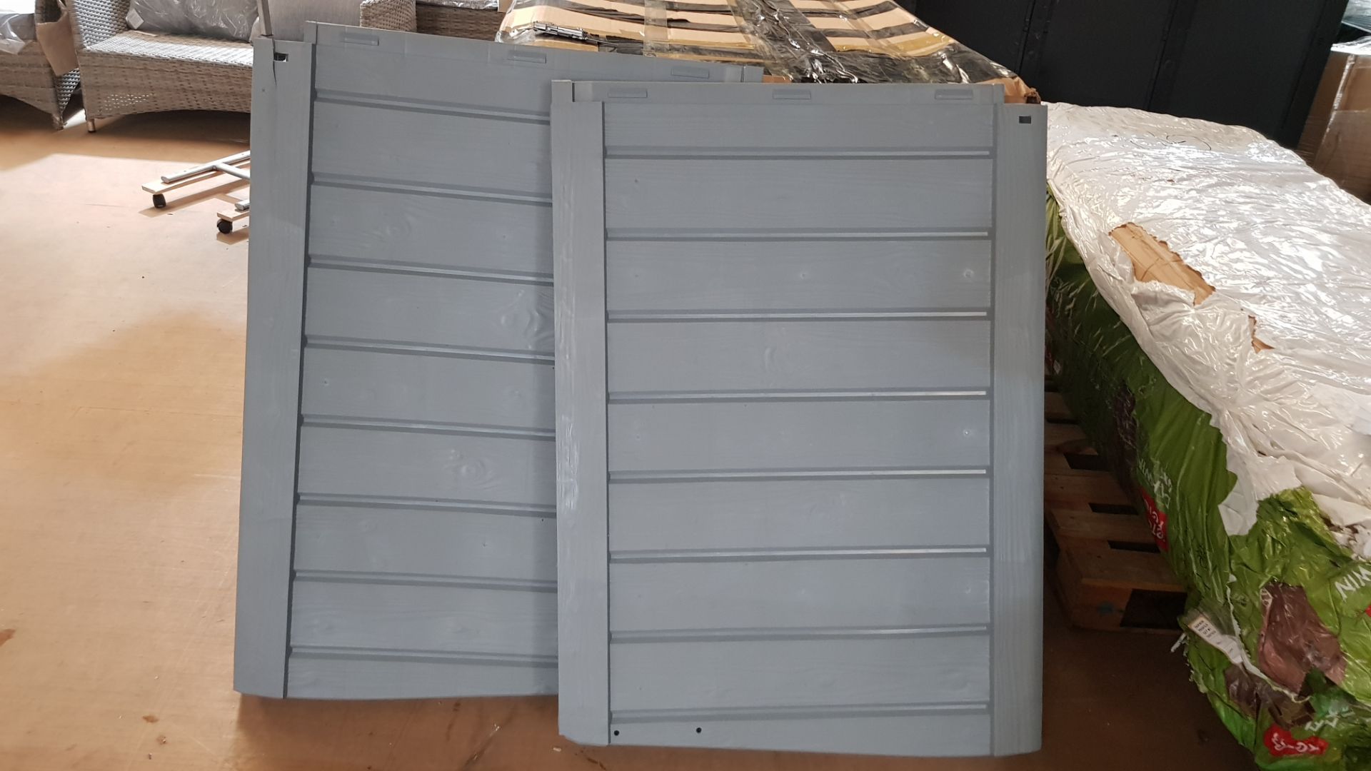 (53/Mez/P) Keter Storage Unit Parts. To Include Keter Manor 6x4 Outdoor Garden Pent Storage Shed... - Image 15 of 21