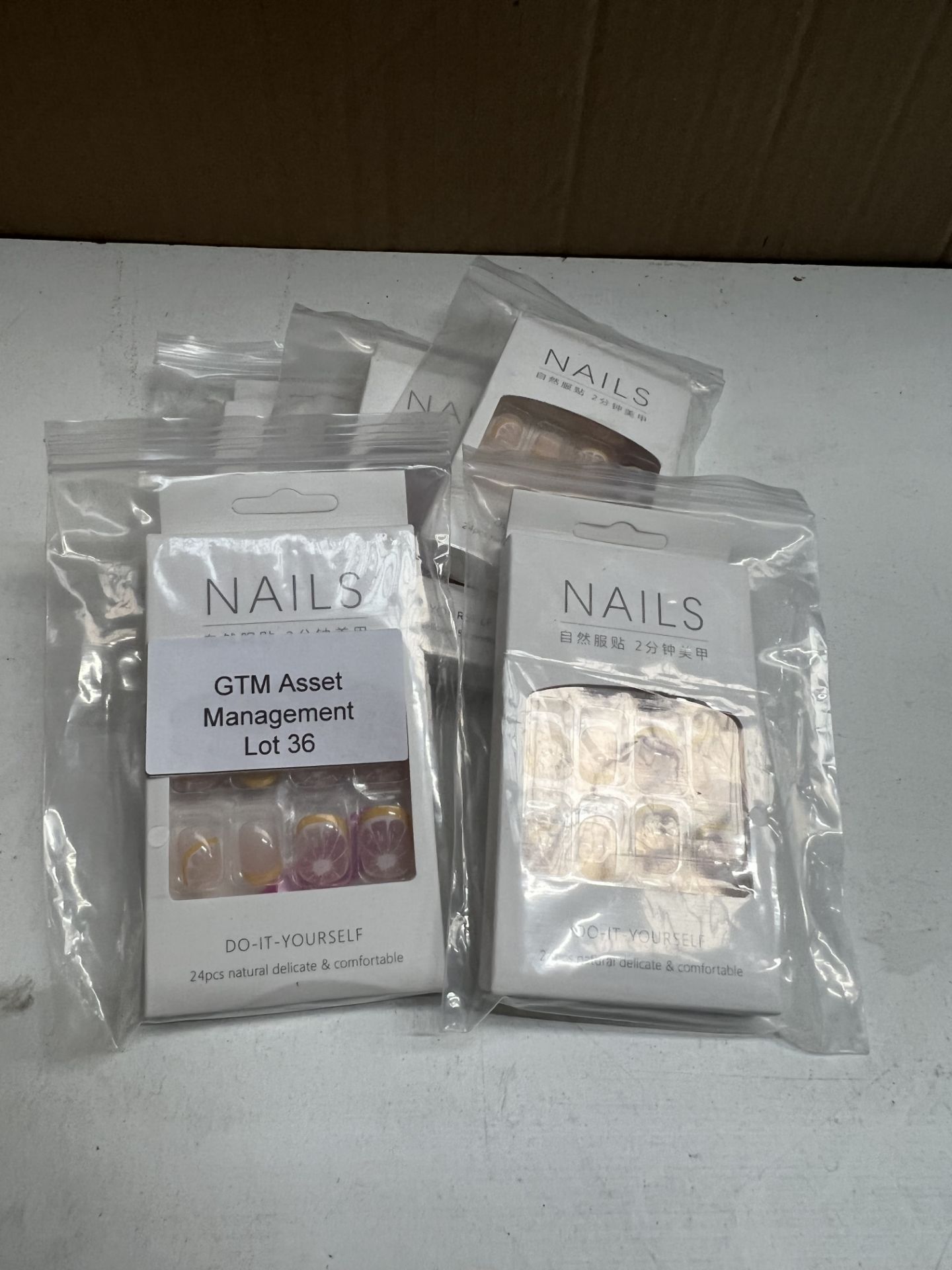 Assorted Do It Yourself 24Pcs Nail Sets. RRP £30 - GRADE A