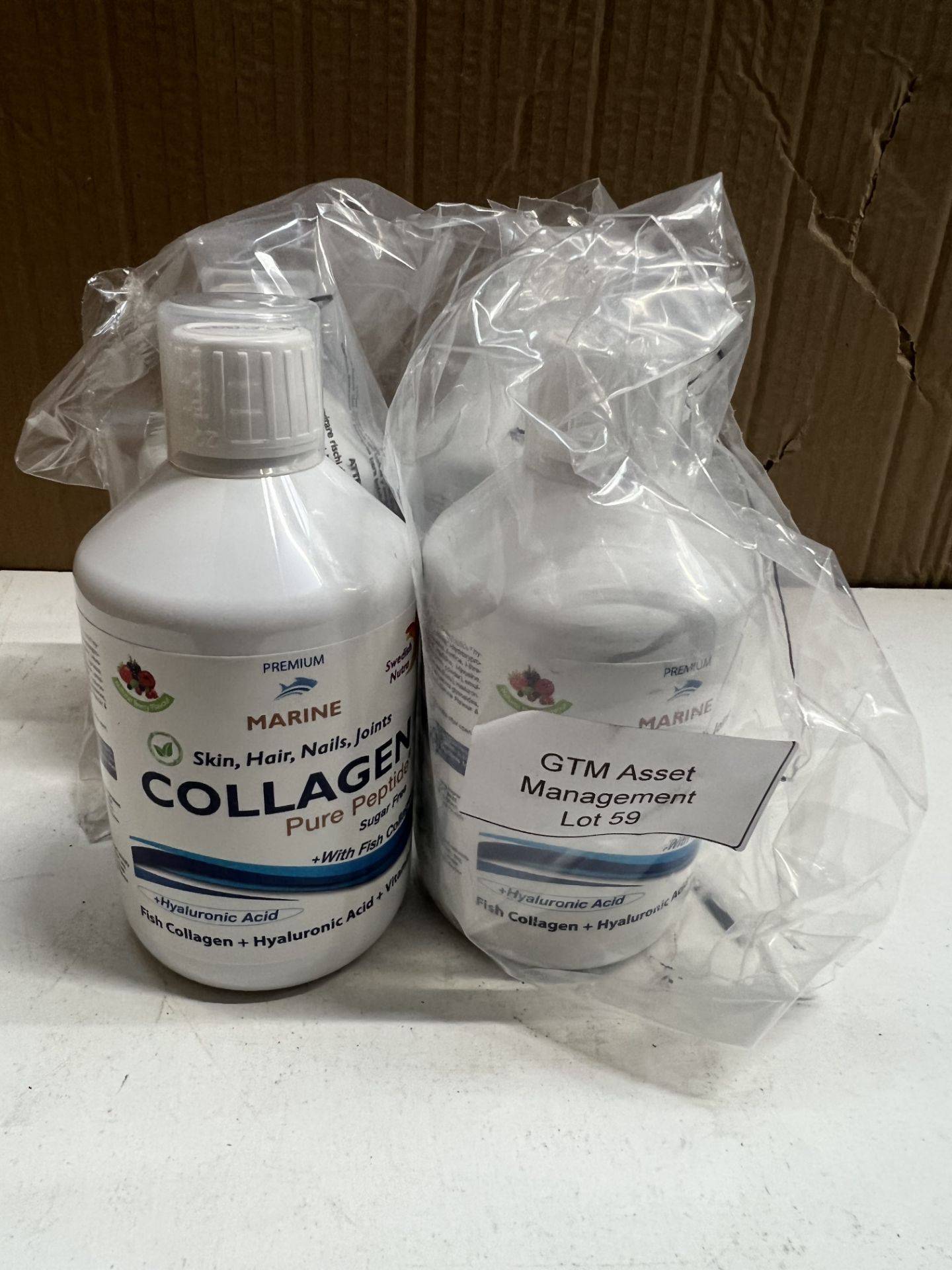 4 X Swedish Nutra Ready To Drink Marine Collagen 10,000Mg Per Serving. RRP £80 - GRADE A