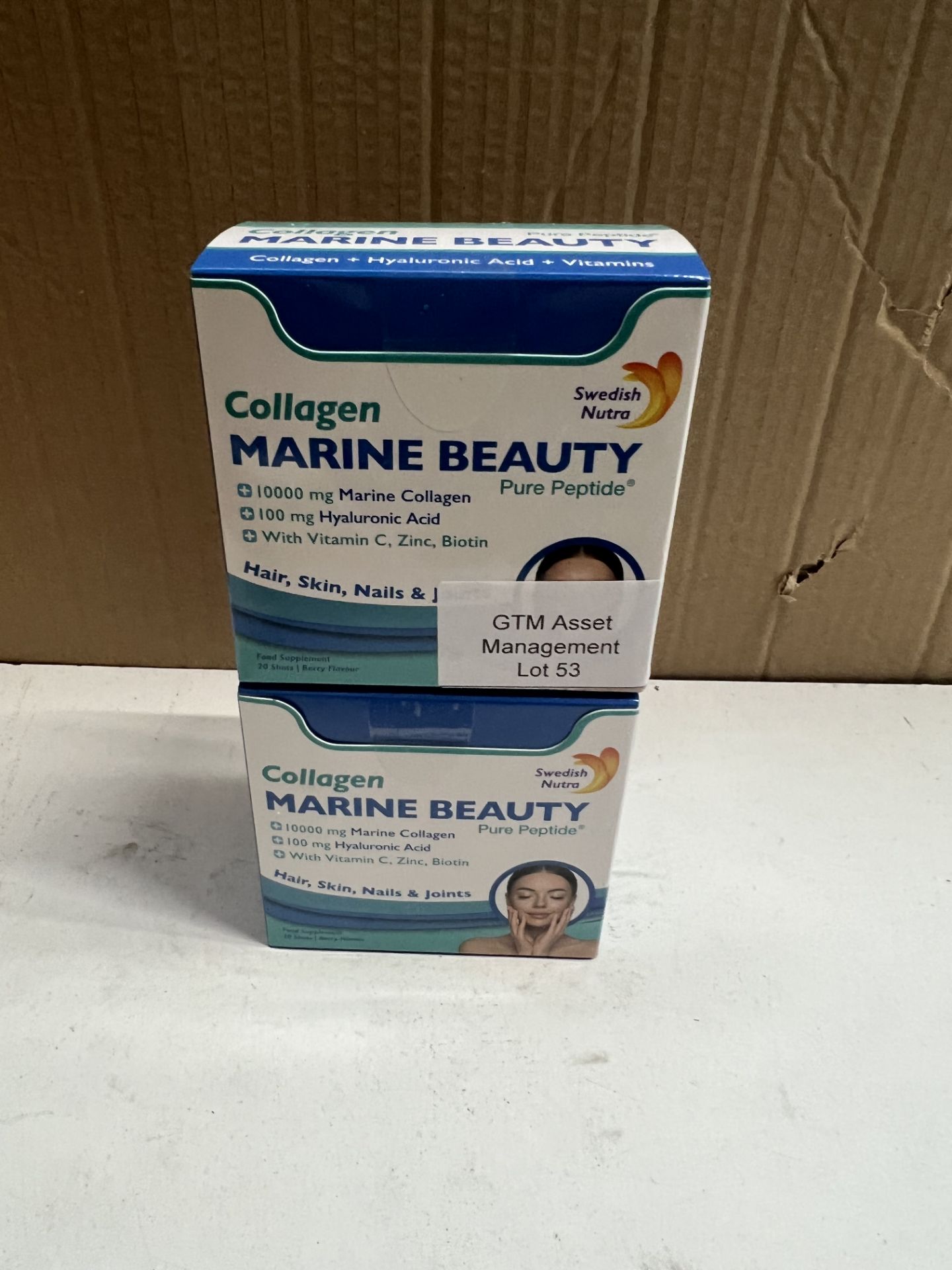 2 X Swedish Nutra Collagen Marine Beauty. RRP £44 - GRADE A