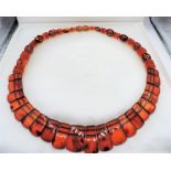 Baltic Amber Cleopatra Collar Necklace New with Gift Box