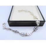 Sterling Silver Bracelet New with Gift Pouch