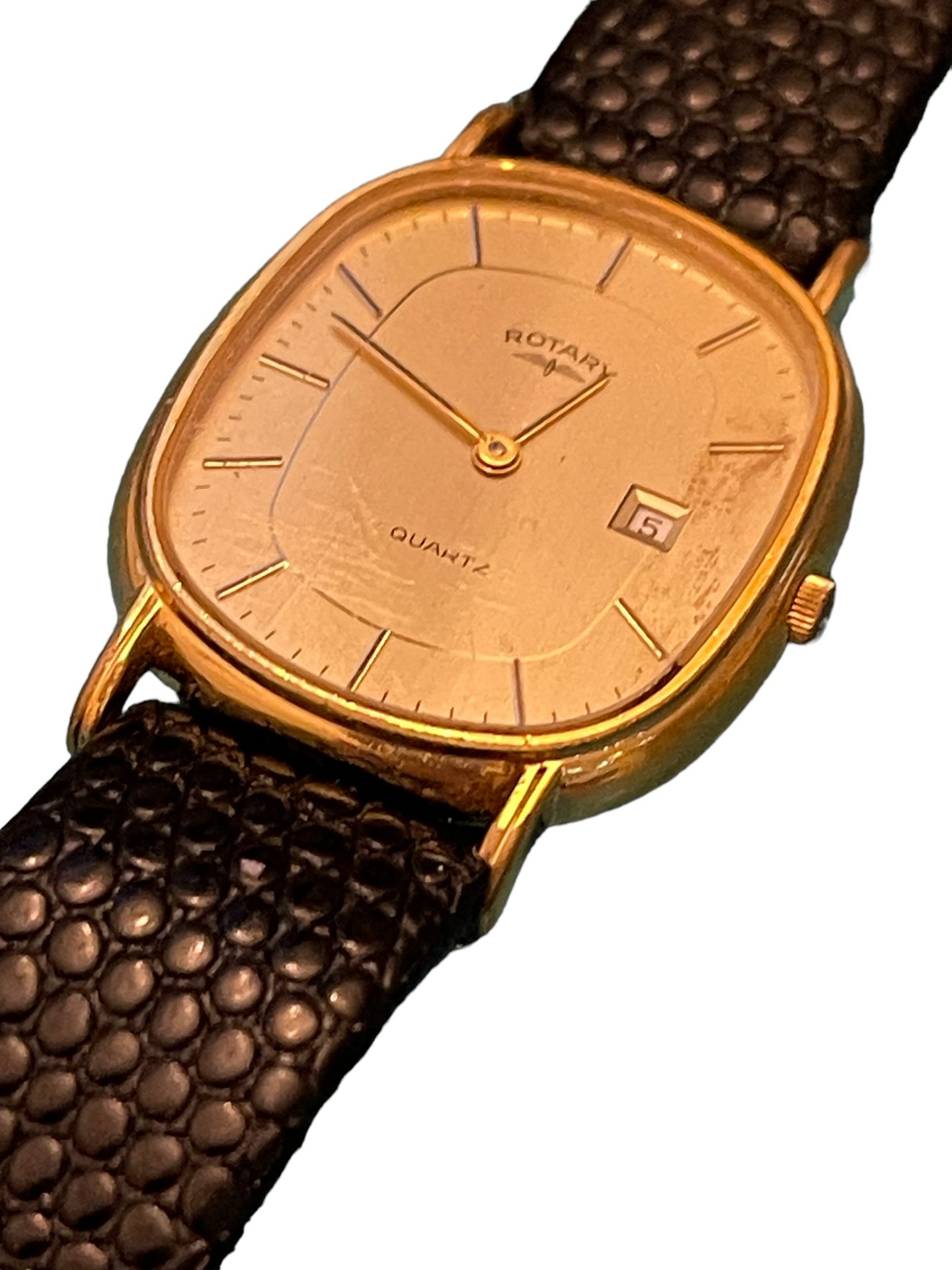 Rotary Gold Plated Men’s Slimline Watch - Image 3 of 3