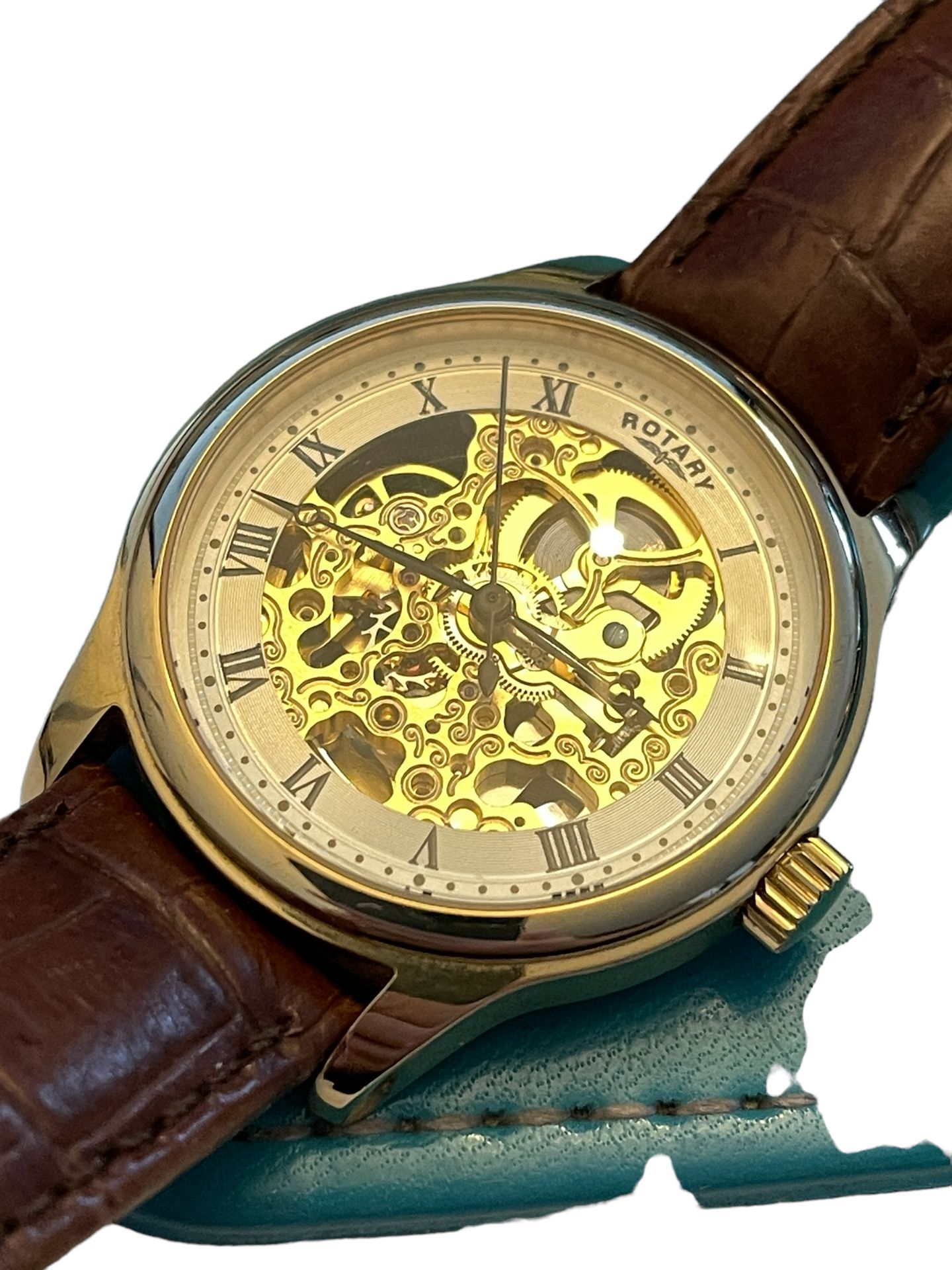 Rotary Skeleton Automatic Men’s Watch - Image 3 of 3