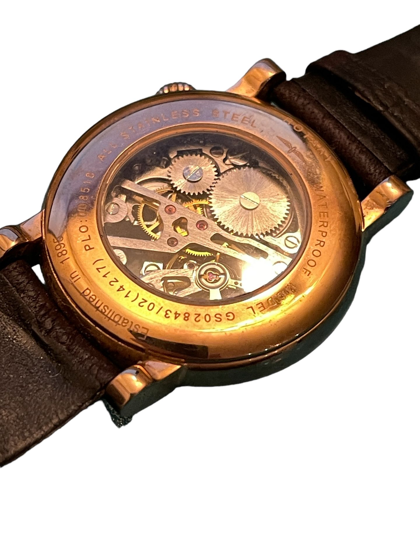 Rotary Skeleton Men’s Watch, RRP £299 - Image 2 of 2