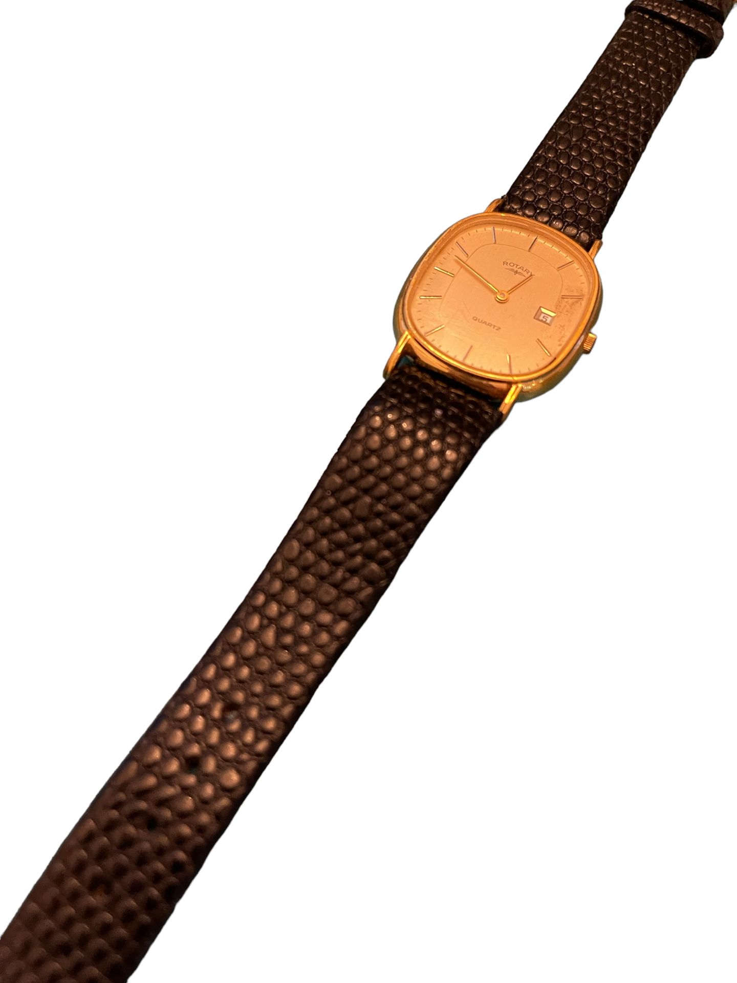 Rotary Gold Plated Men’s Slimline Watch - Image 2 of 3