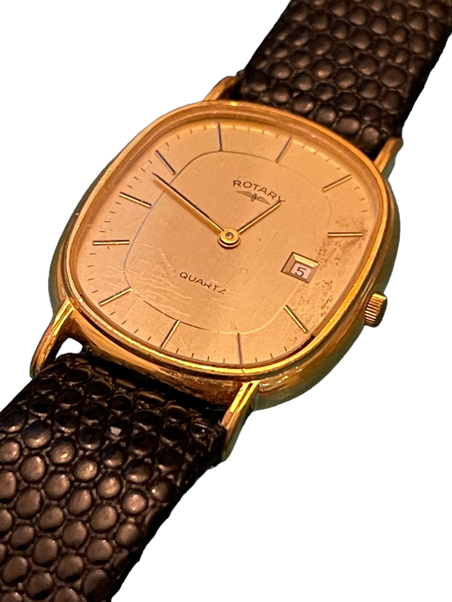 Rotary Gold Plated Men’s Slimline Watch