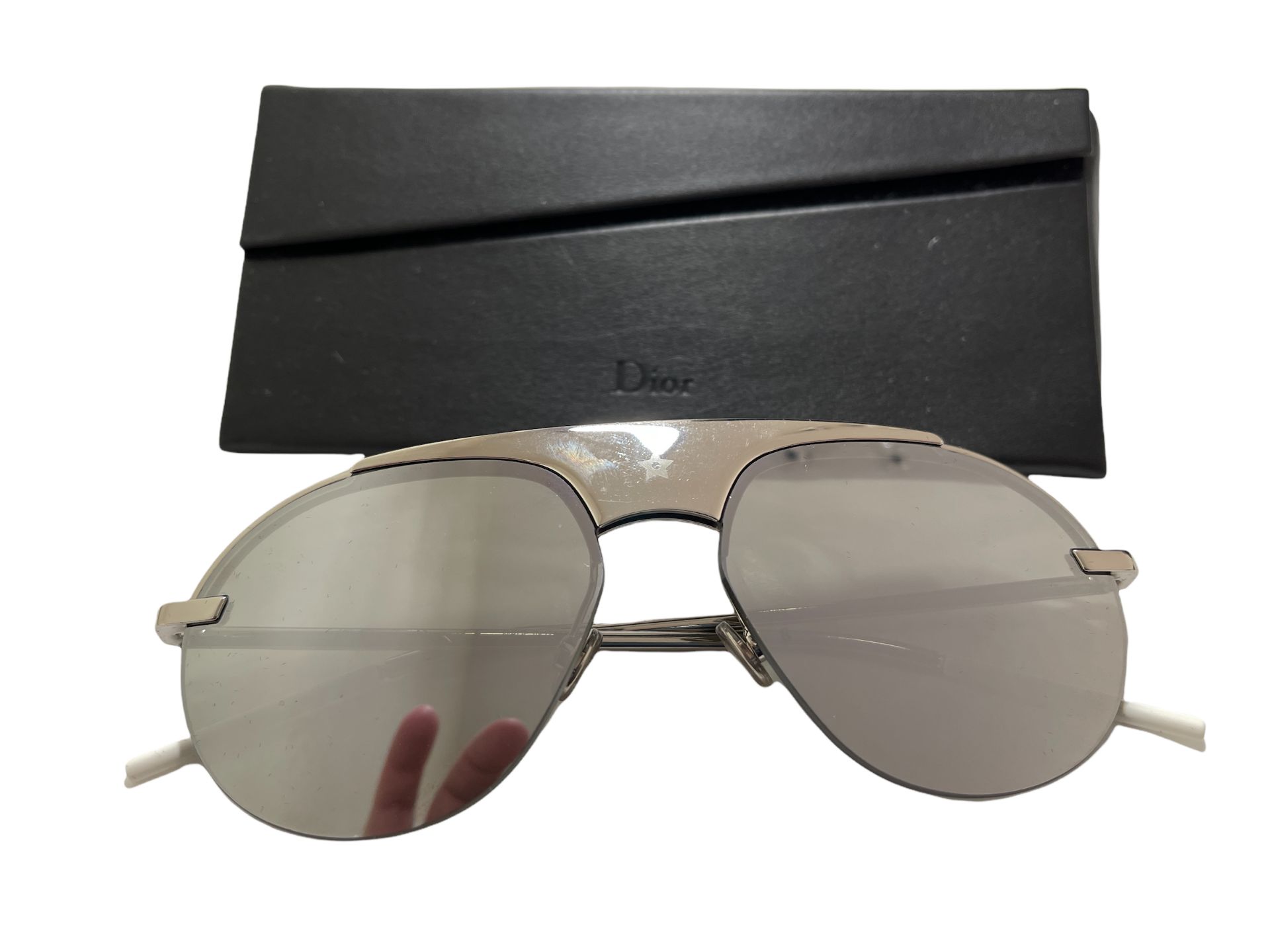 Dior Revolution Sunglasses 0100T Palladium/White 99mm - Surplus Stock from Our Private Jet Charter.. - Image 11 of 11