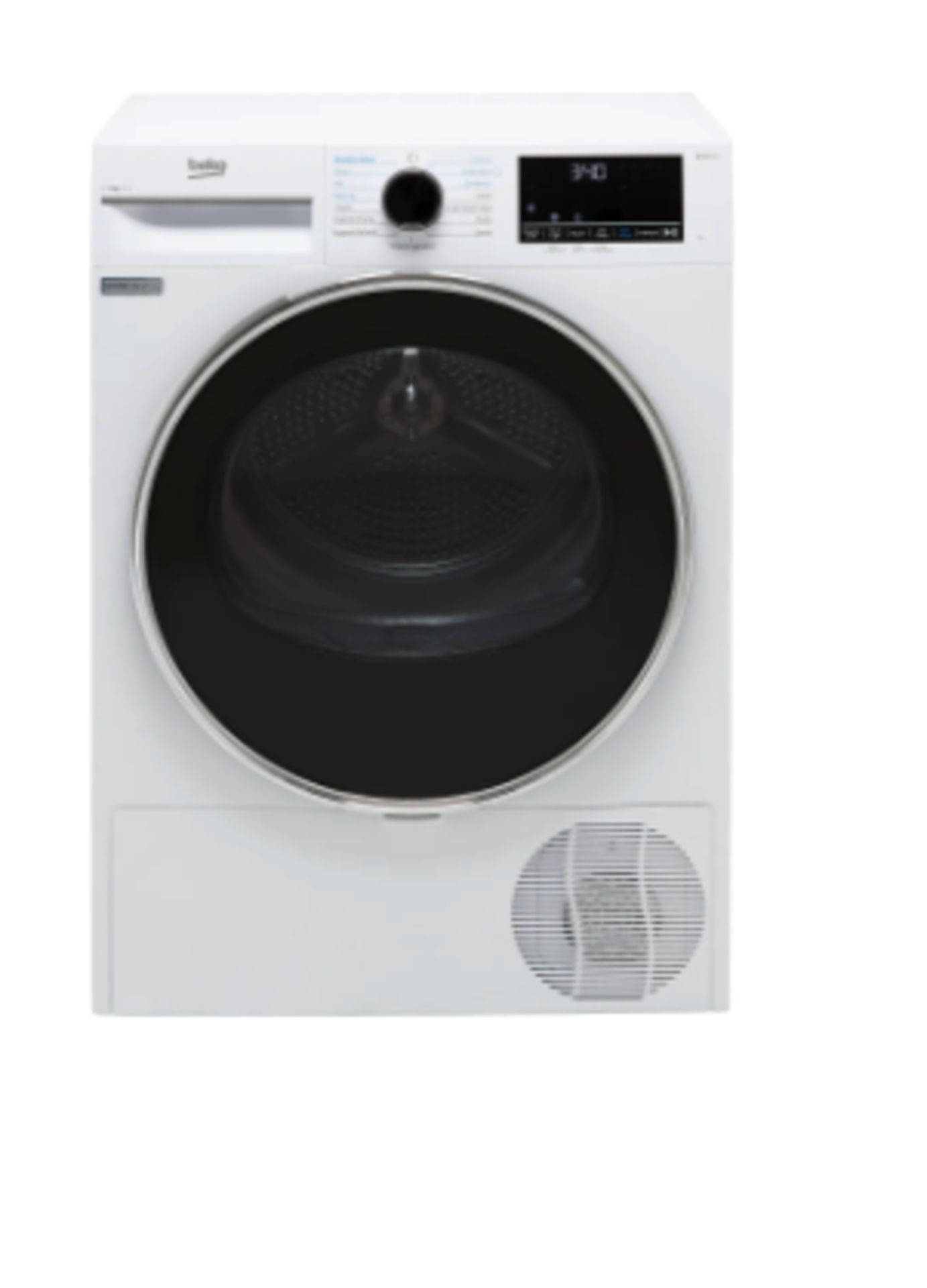 Item Description - Beko B5T4923IW 9Kg Heat Pump Tumble Dryer - White - A++ Rated - Stock Numb...