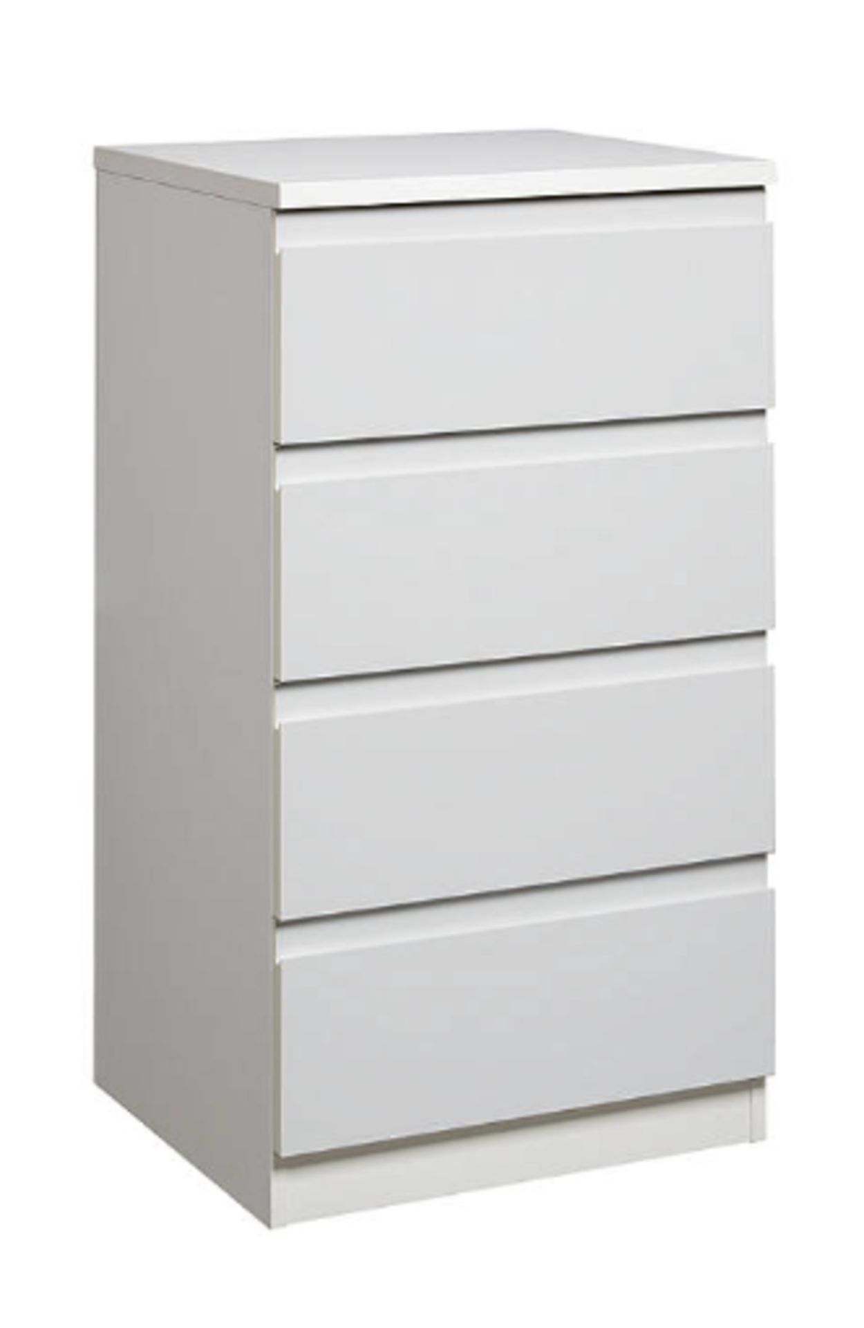 Item Description - John Lewis ANYDAY Mix it Narrow 4 Drawer Chest,Grey Car - Stock Num...